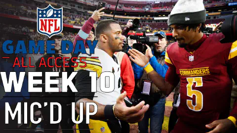 NFL Week 10 Mic'd Up | Game Day All Access